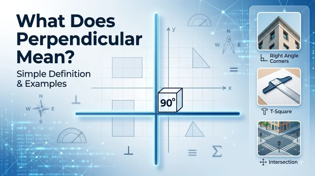 what does perpendicular mean
