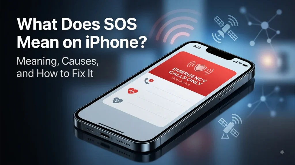 what does sos mean on iphone