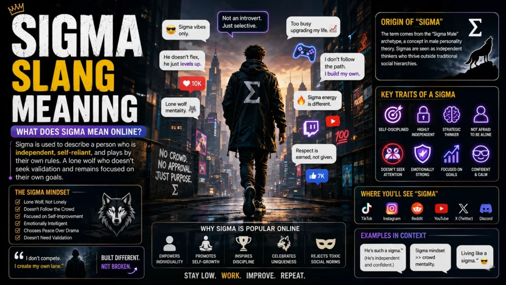 what is sigma slang
